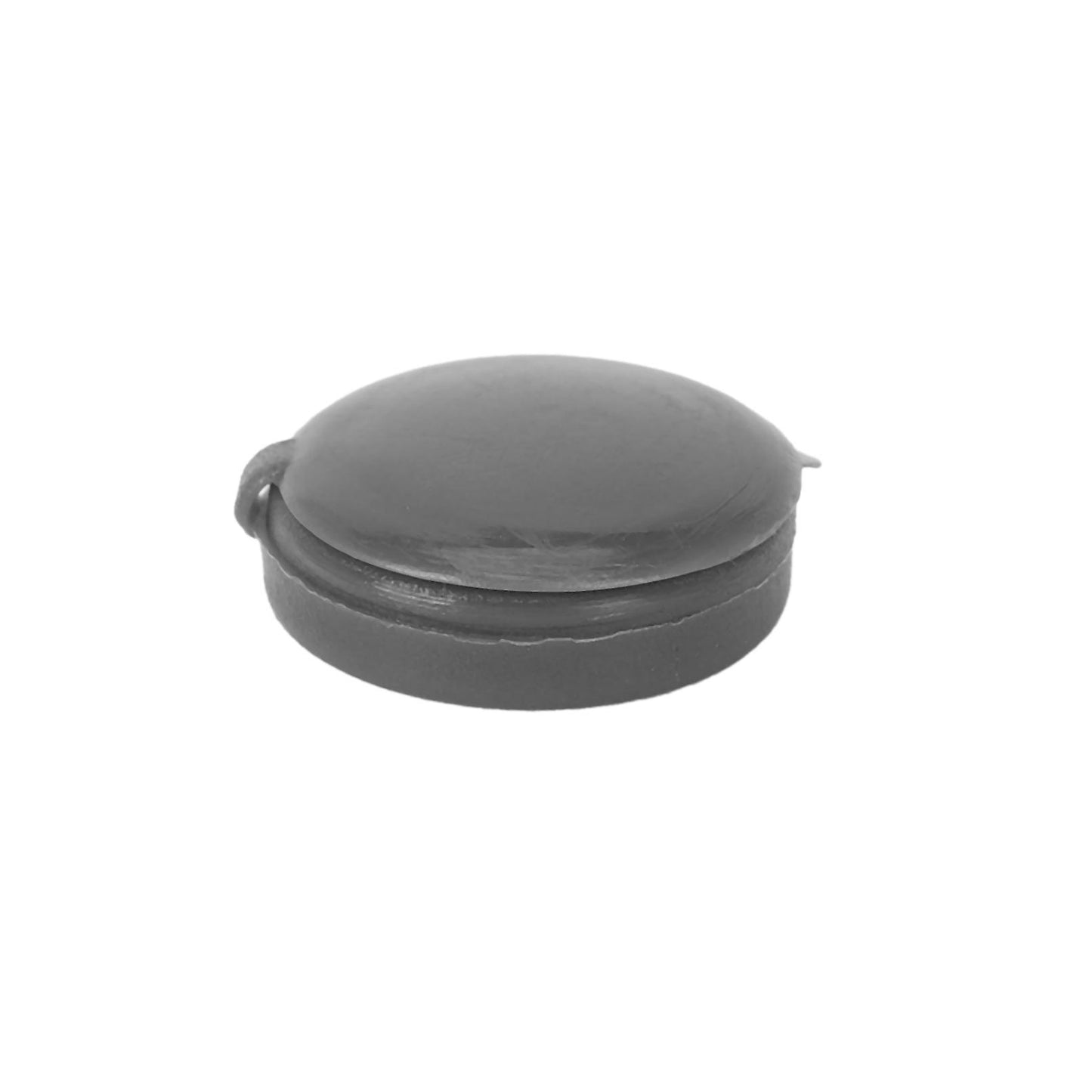 200 Pcs Screw Plastic Hinged Screw Head Caps Snap-on Decor (grey)