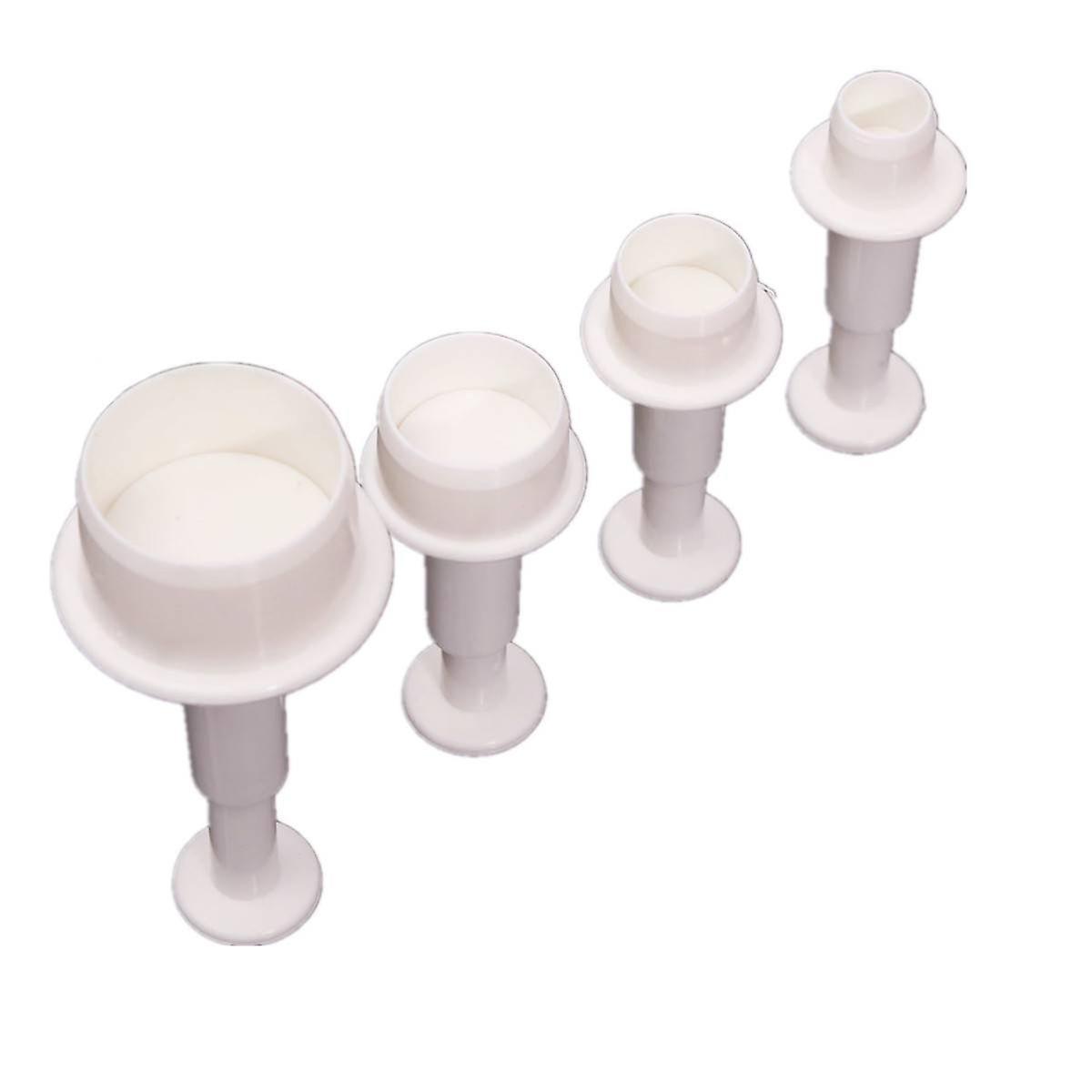 4pcs Round Circle Cake Biscuit Cookies Mold