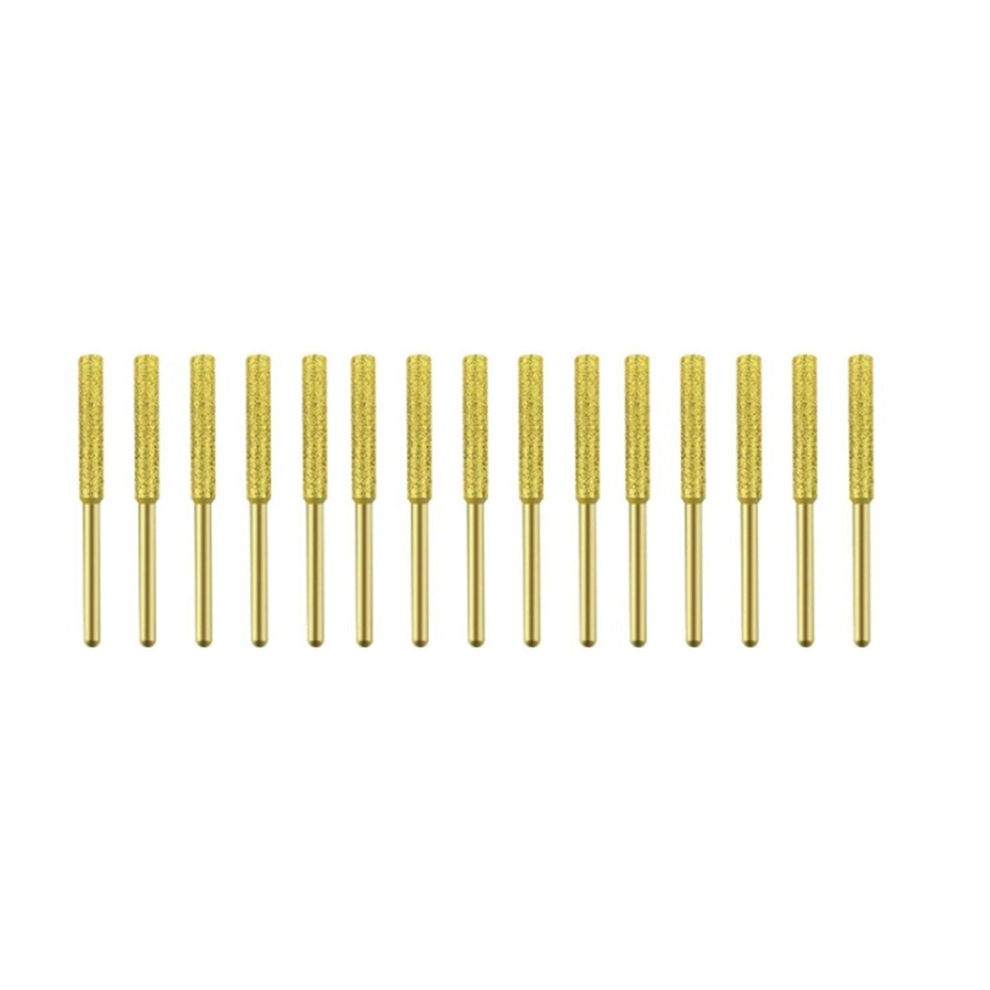 15pcs 4mm Chainsaw Sharpener Burr Grinder Polishing Grinding Heads