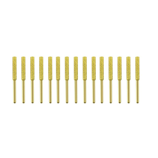 15pcs 4mm Chainsaw Sharpener Burr Grinder Polishing Grinding Heads