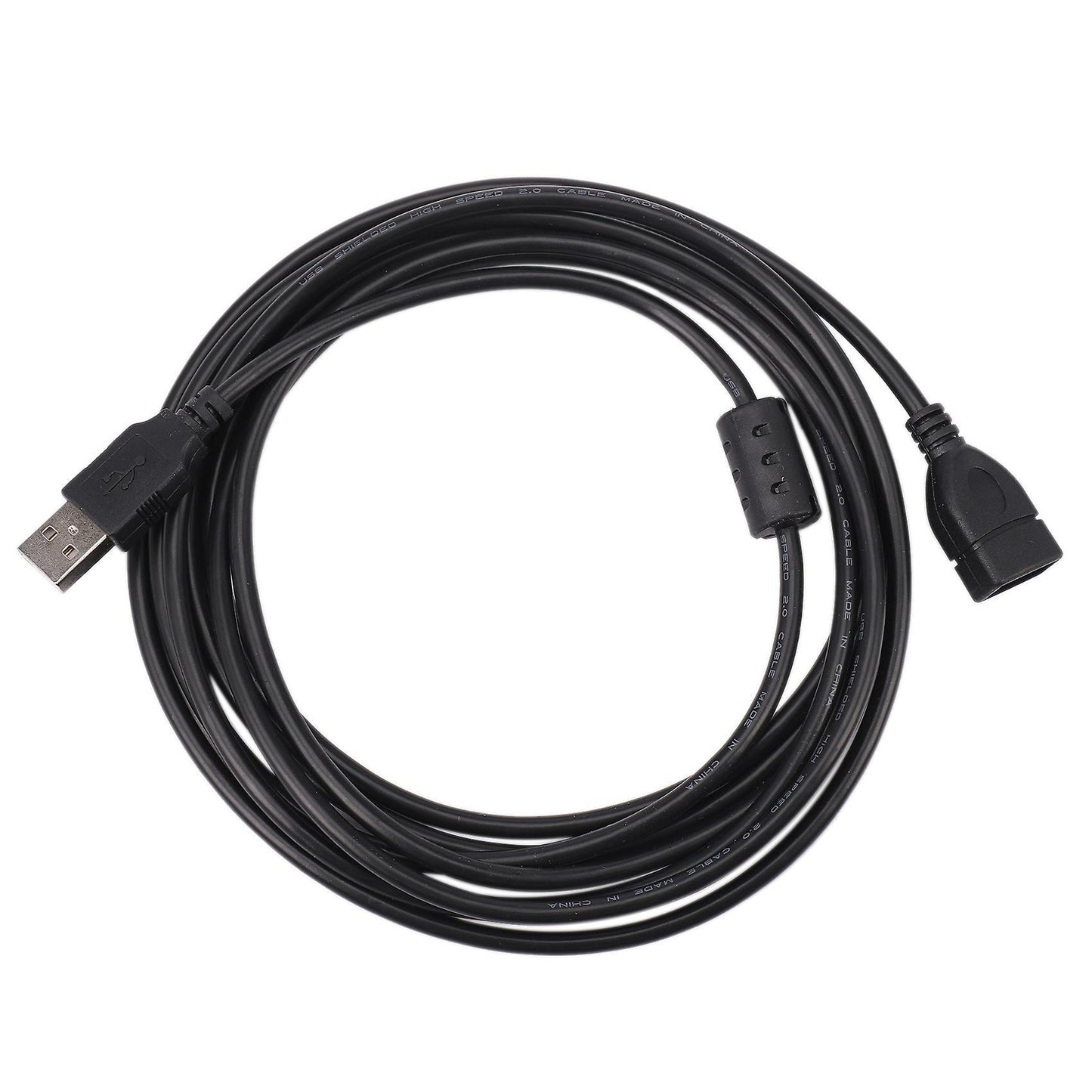 Usb Data Cable 2.0 A Male to A Female for Computer 5 M Black
