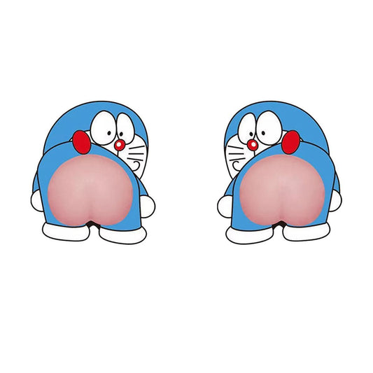 3d Silicone Cute Butt Car Bumper Sticker Cartoon Anti-collision B