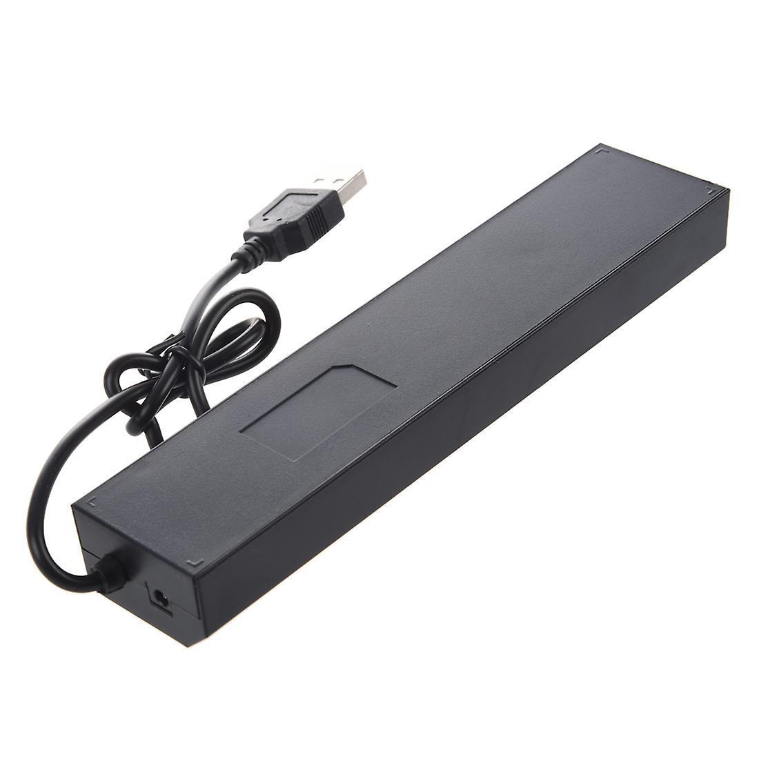 7-port Usb Hub with On / Off Switch, Black