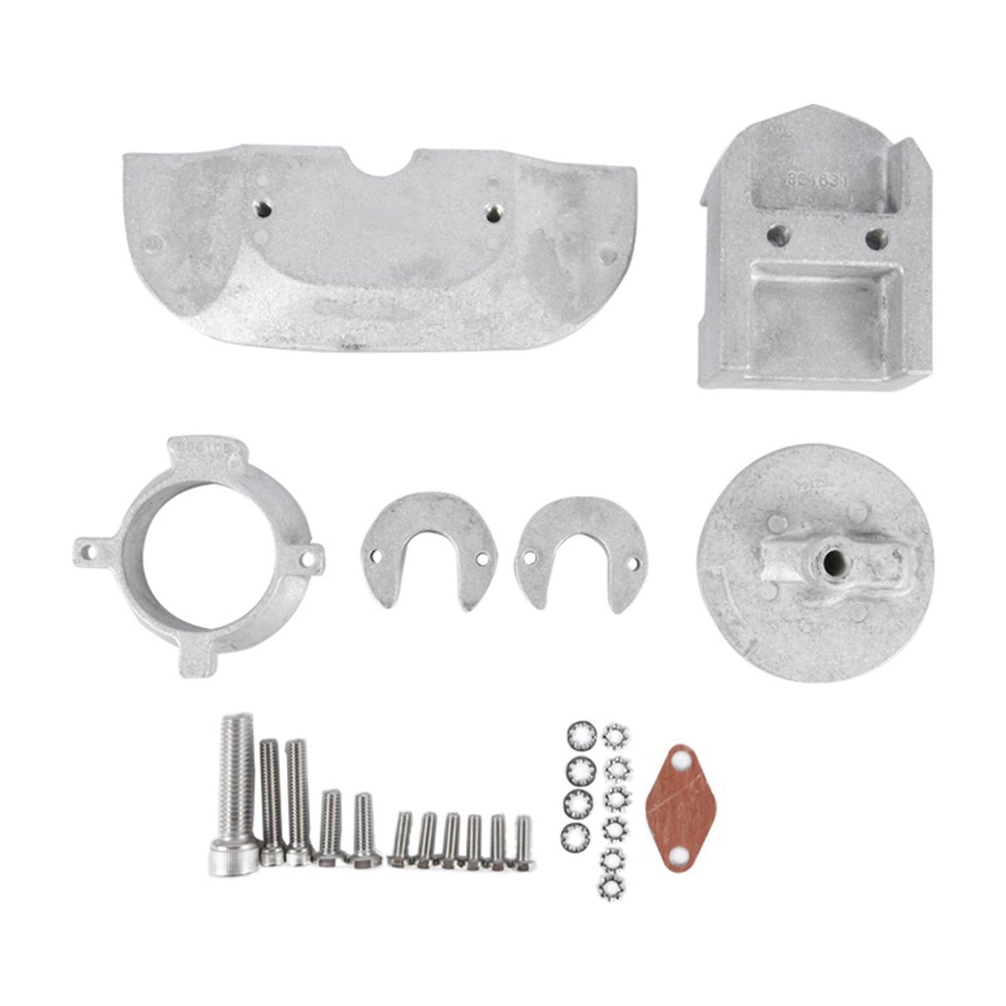 Outboard Engine Anode Aluminum Alloy Kit for Mercury Alpha One Gen