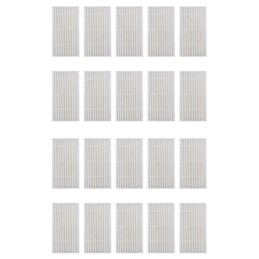 20 Piece Hepa Filter for Ilife V3/v3+/v5/v5s Sweeping Robot Parts