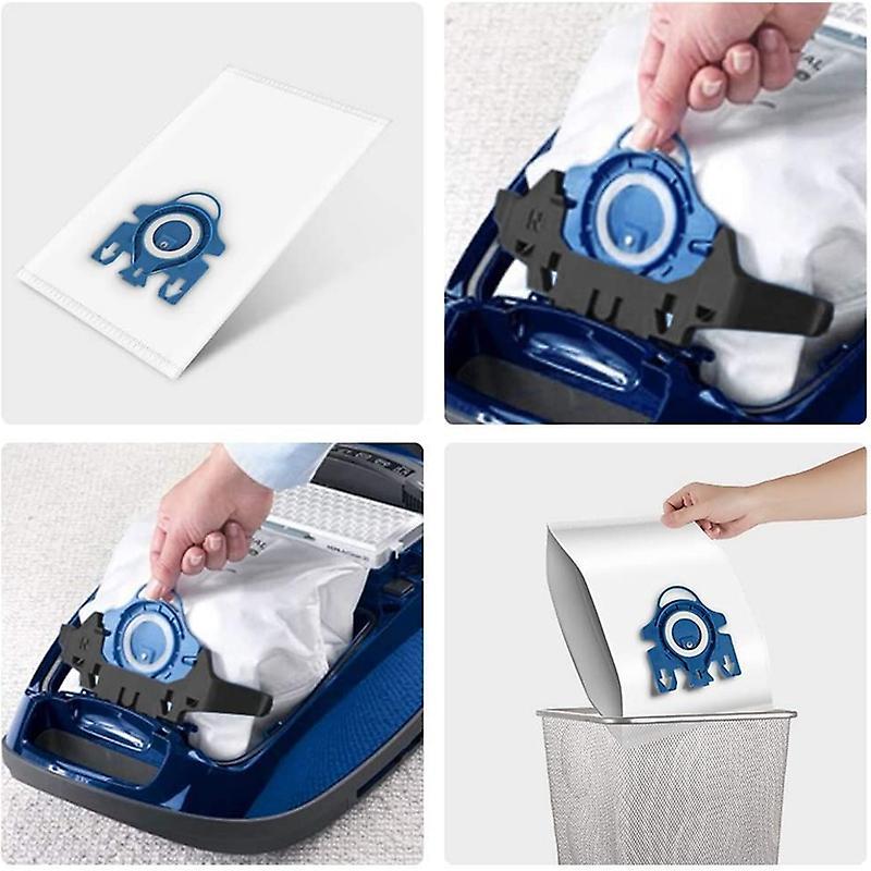 10pcs Dust Bags for Miele Gn 3d Vacuum Cleaner Complete C3, S800, S2