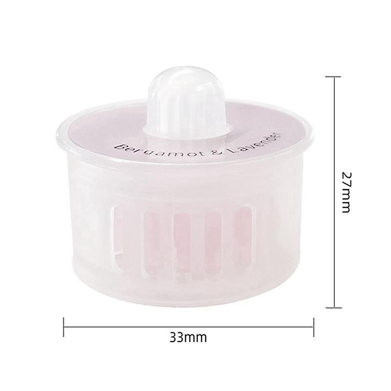 4pcs Aromatherapy Fragrance Deodorant Capsules for Ecovacs T9, Pink