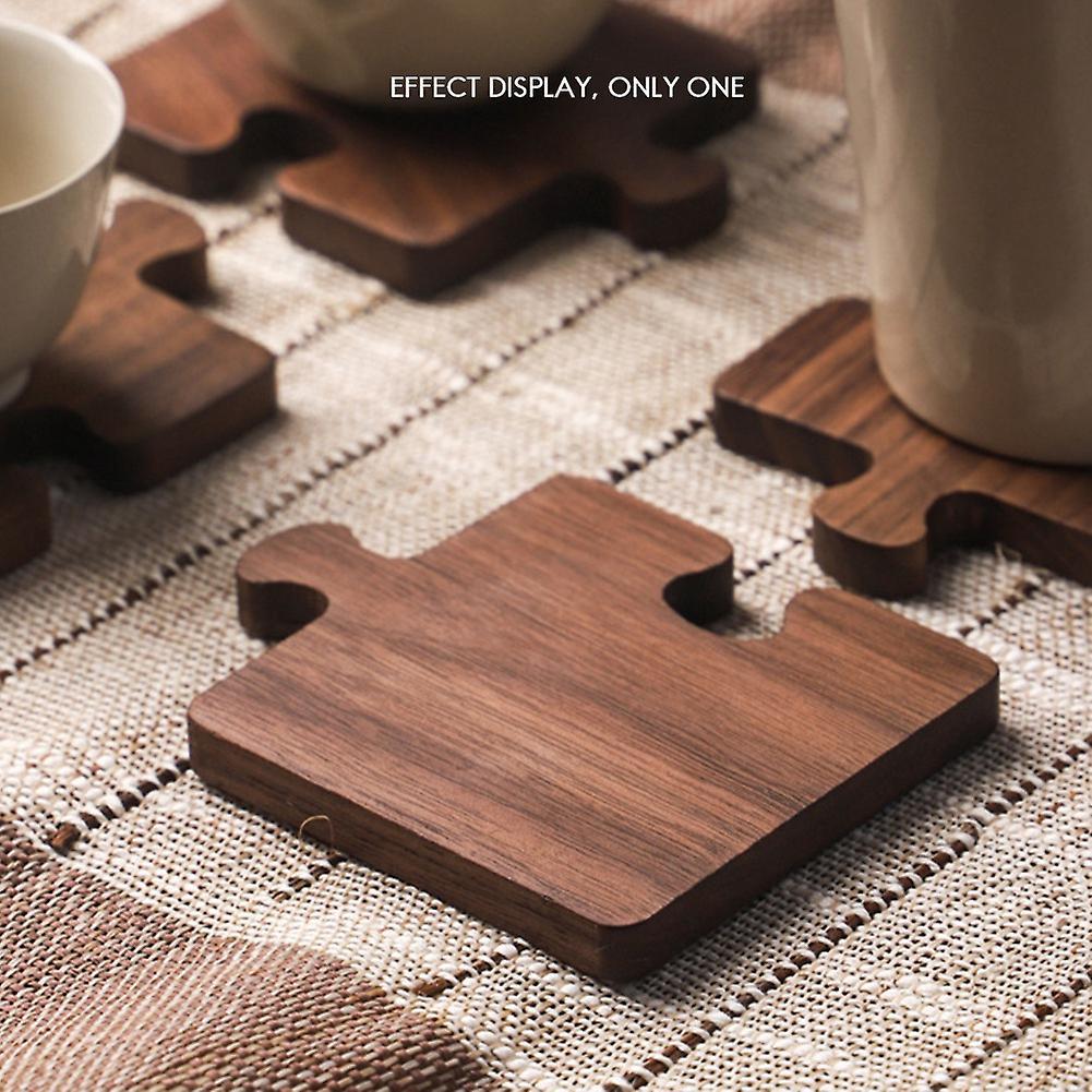 Walnut Coaster Solid Wood Coaster Creative Wooden Cup Holder