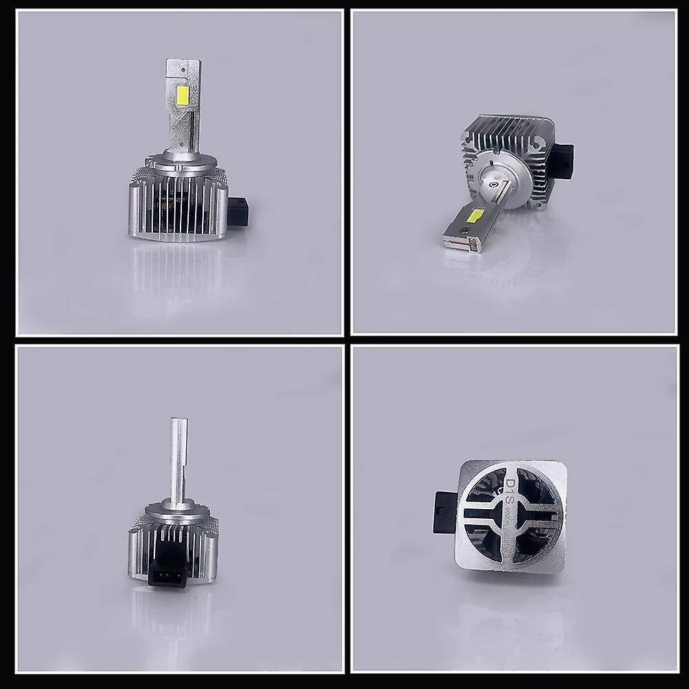 D1s Led Headlight Hid D1s/r Car Bulb Led 8000lm Csp Chip 6000k White