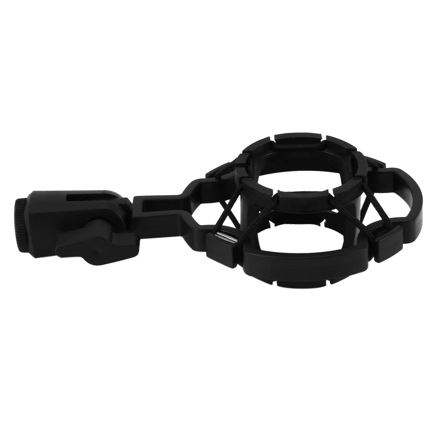 Load Mic Microphone Shock Mount Clip Holder Stand Radio Black