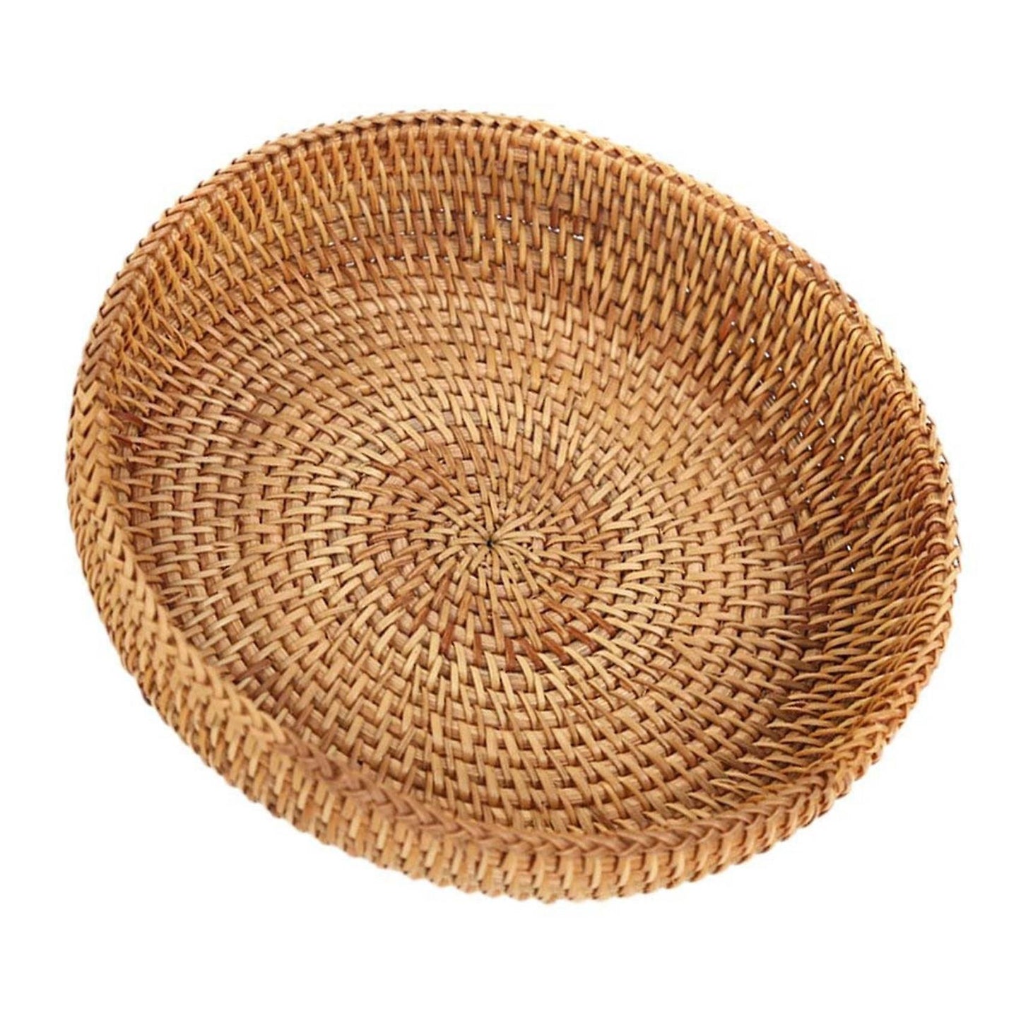 Table Top Food Fruit Storage Baskets Kitchen Handwoven Storage Holder