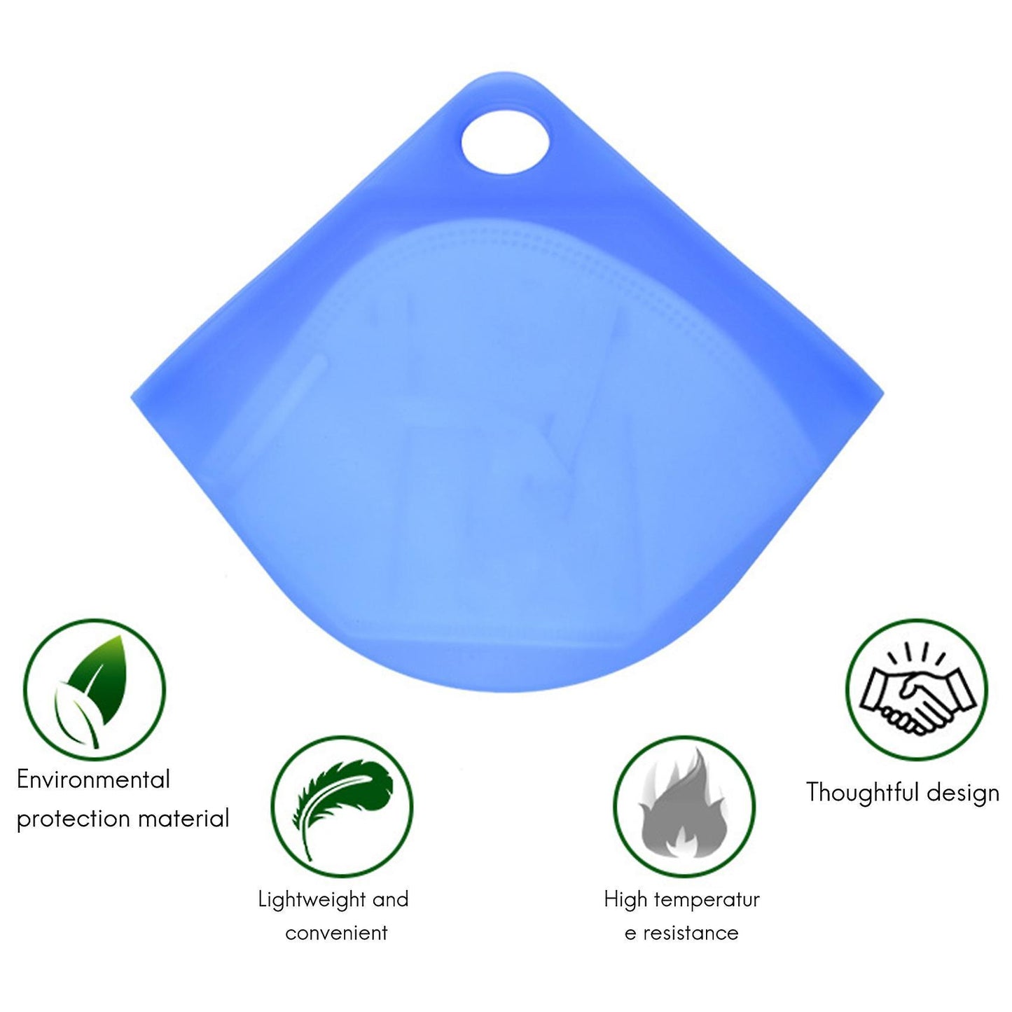 N95 Mask, Dust-proof and Moisture-proof Soft Twisted Storage , Green