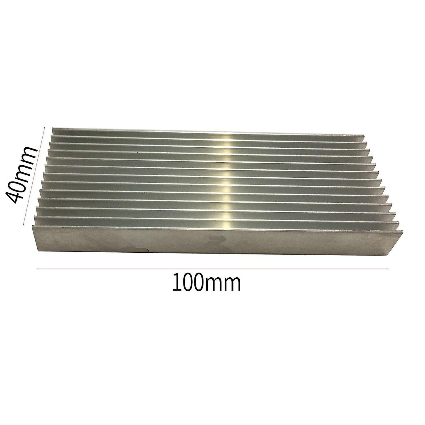 3 Pcs Aluminium Power Amplifier Heatsink Heat Sink 100x40x11mm
