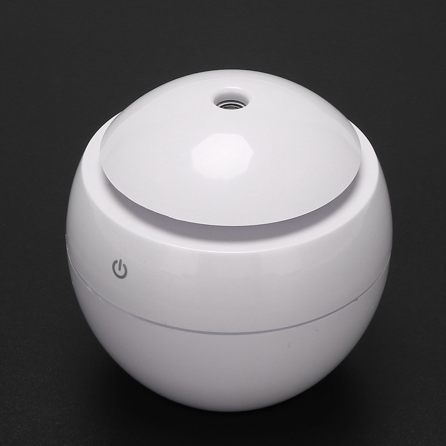 Ultrasonic Atomizing Humidifier Air Purifier Led Night Light,white