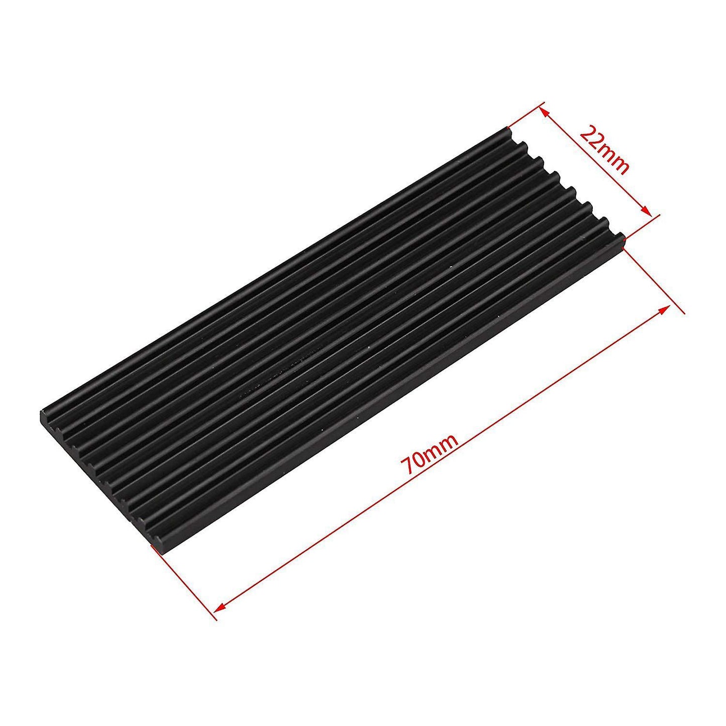 Aluminum Heatsink Heat Sink,with Cooling Pad,for Nvme Ngff