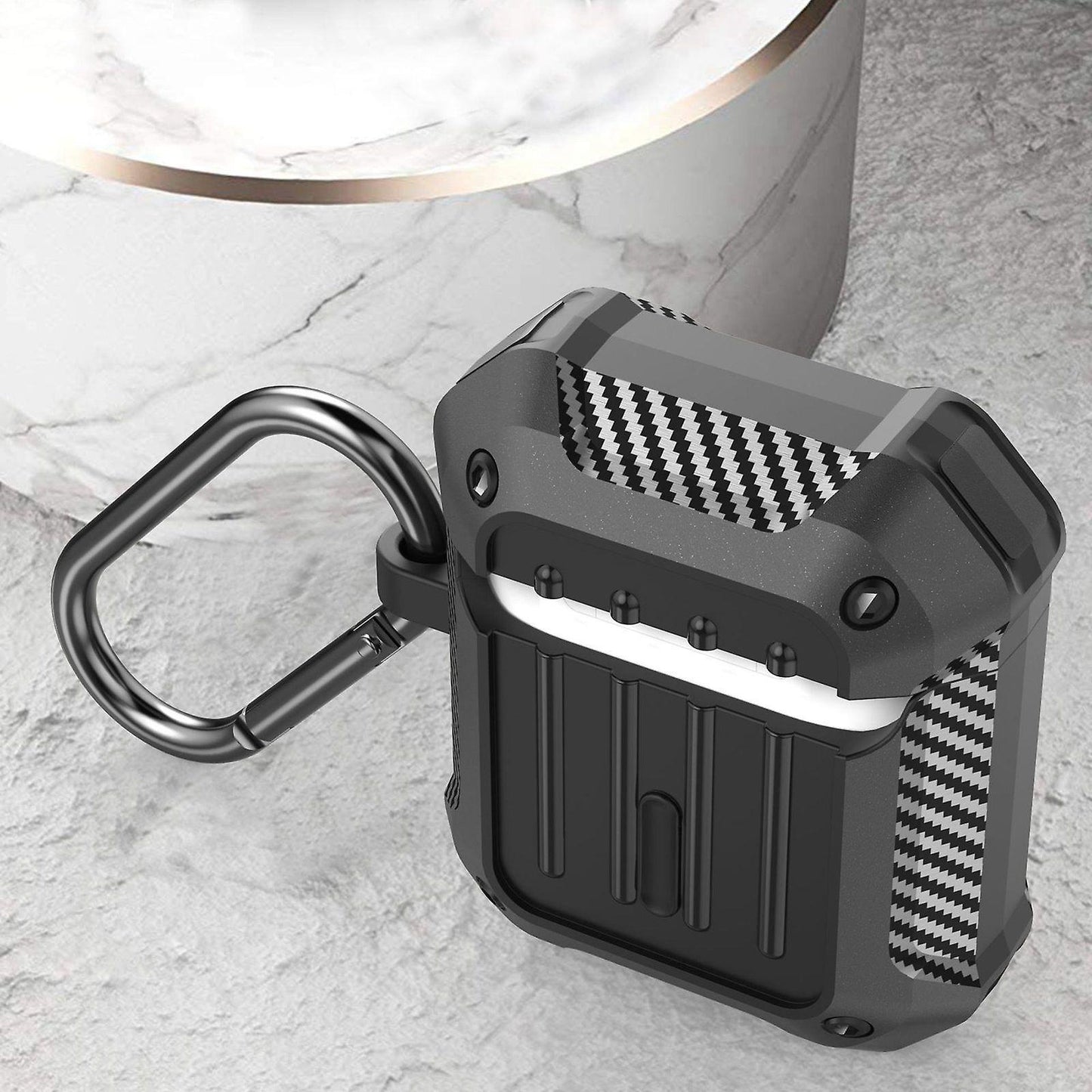 For Apple Airpods 1 2 Case Tpu Anti-fall Earphone Accessories,black