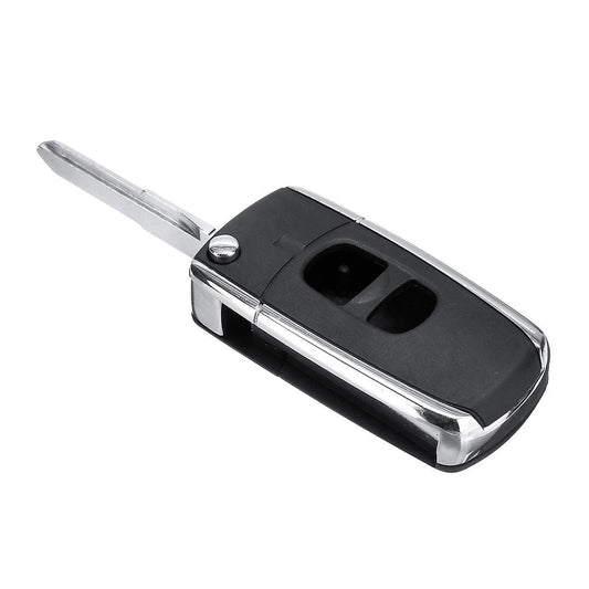 2 Buttons Remote Flip Folding Car Key Shell Case for Mazda 2 3 5 6