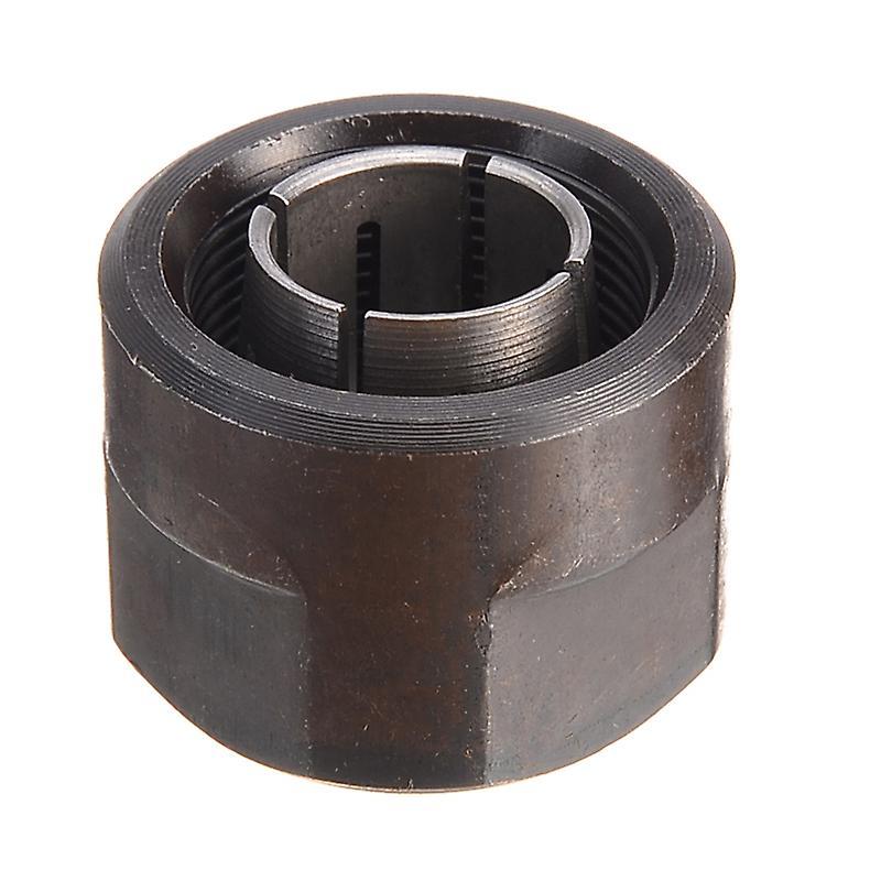 1pc Black Metal Collet Nut Plunge Router Parts 12.7mm Center Hole