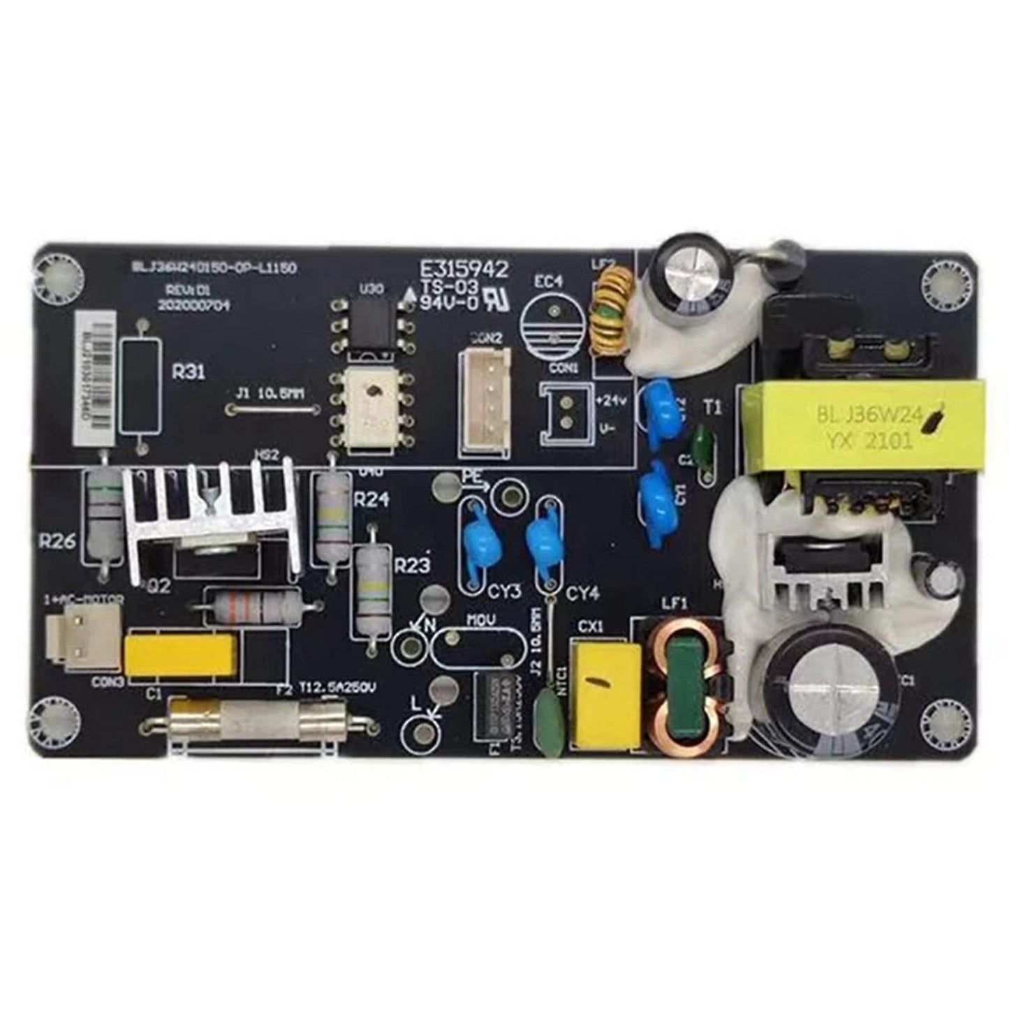 For Roidmi Eve Plus Sweeper Vacuum Cleaner Black Oil Power Board