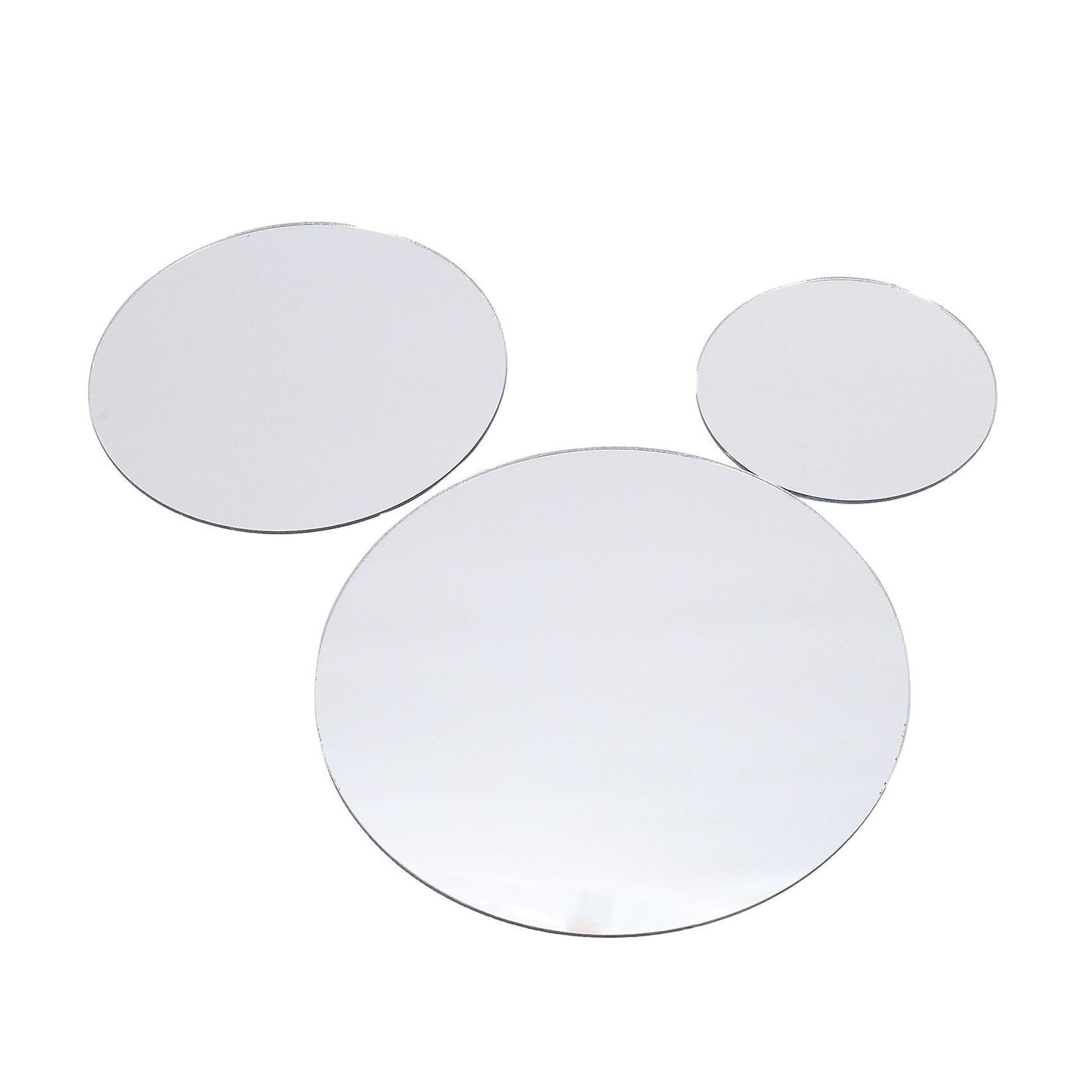 6pc Photo Props Acrylic Mirror Reflection Board Geometric Shape Props