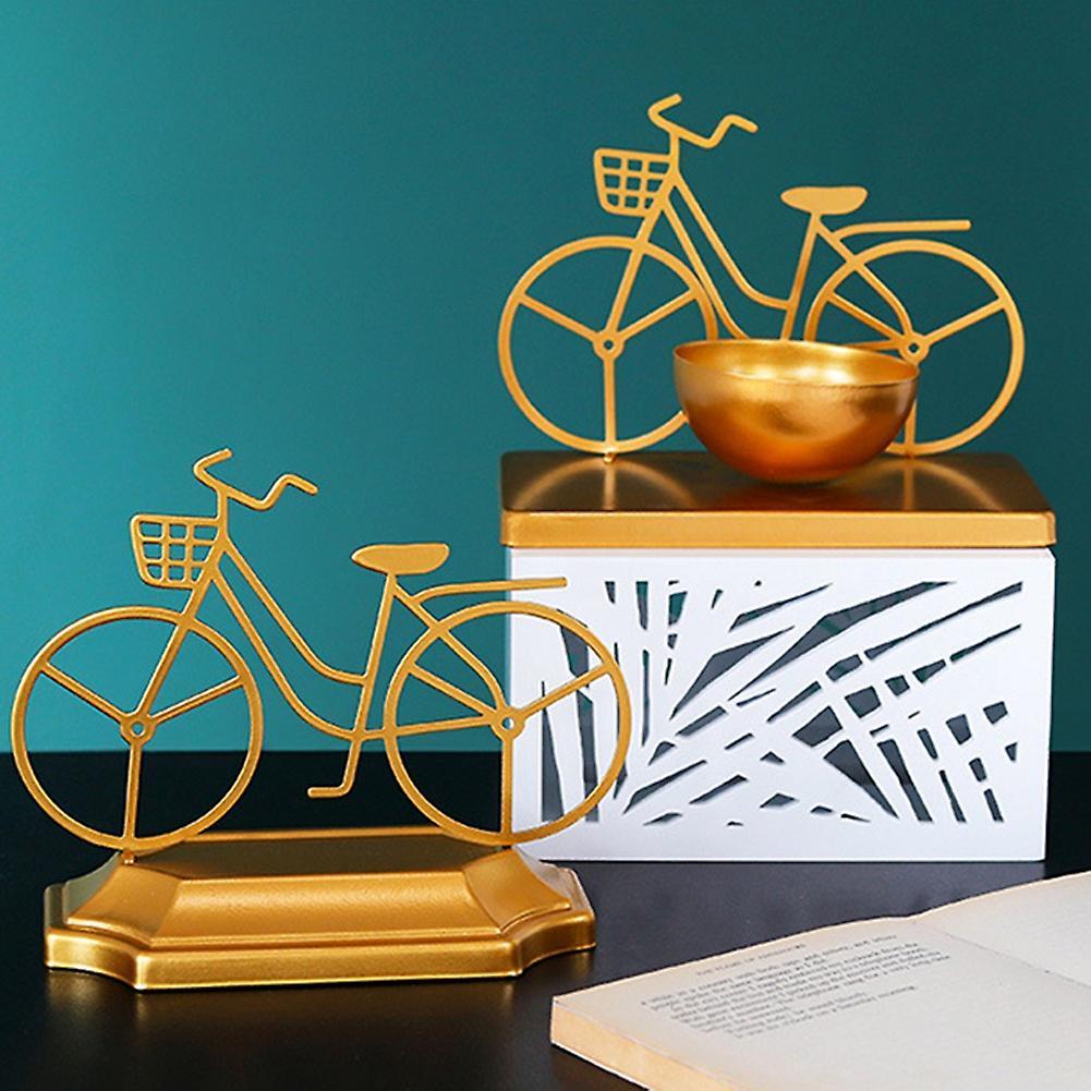 (1pcs) Wrought Iron Bicycle Model Decoration, Home Decoration, A