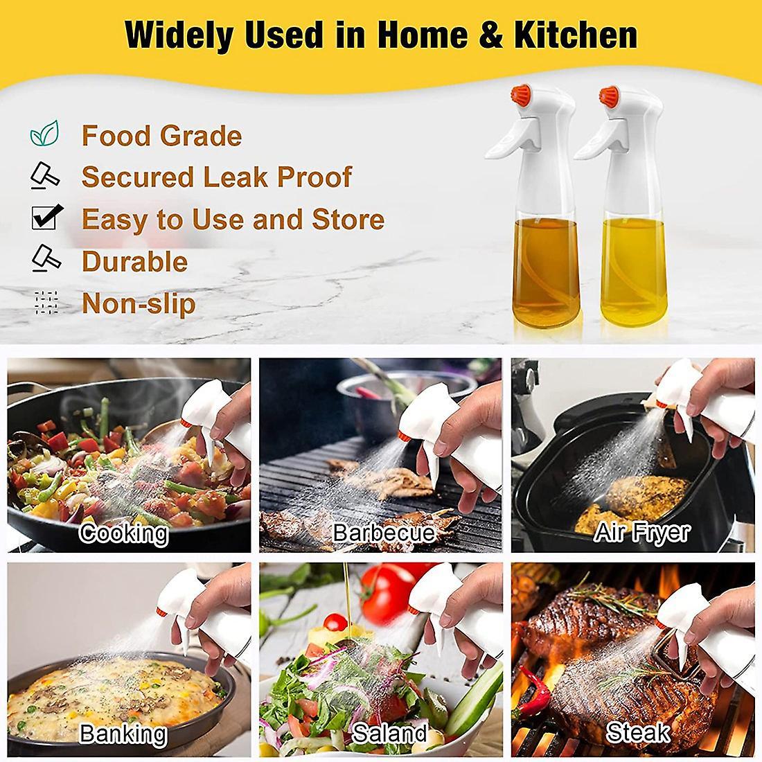 Oil Sprayer for Cooking,olive Oil Sprayer Oil Mister, Black
