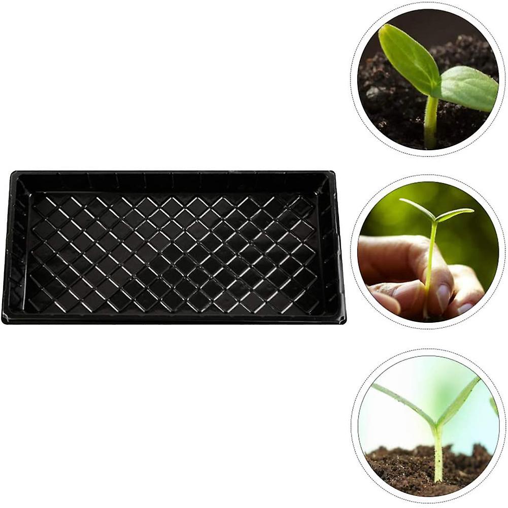 4pcs Trays Seedling Starter Tray Humidity Adjustable Plant Kit