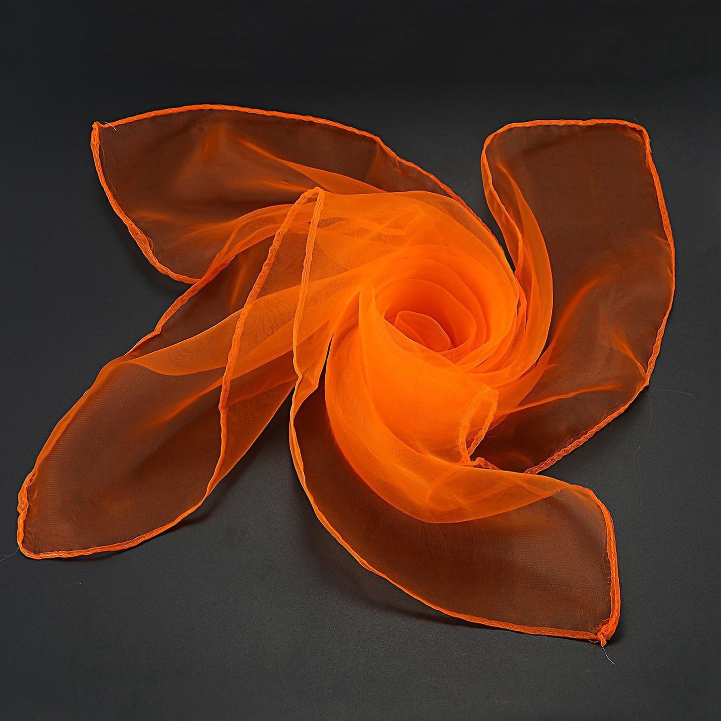 Plain Chiffon Neck Scarf Head Scarves 70 Cm X 70cm (sapphire)