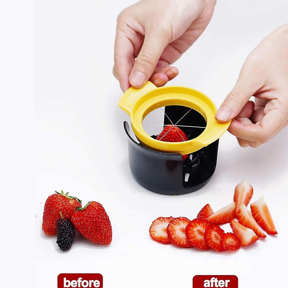 3-in-1 Abs Egg Cutter Stainless Steel Wire Fruit Cutting Modeling