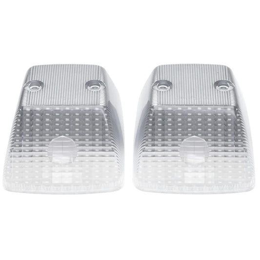 2pcs Car Turn Signal Corner Lamp Lenses Cover for Mercedes Benz