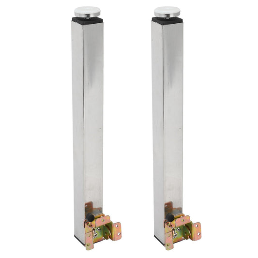2pcs Camper Telescopic Table Leg Folding Adjustable Height