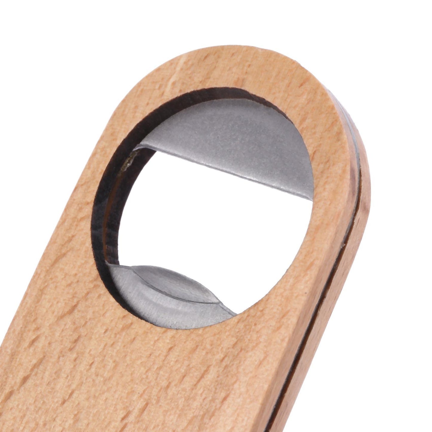 Beer Bottle Opener Vintage Wooden Handle Bar Kitchen Accessories