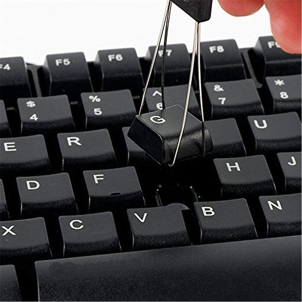 2 Pack Keycap Puller Key Removal Tool for Mechanical Keyboard Fixing