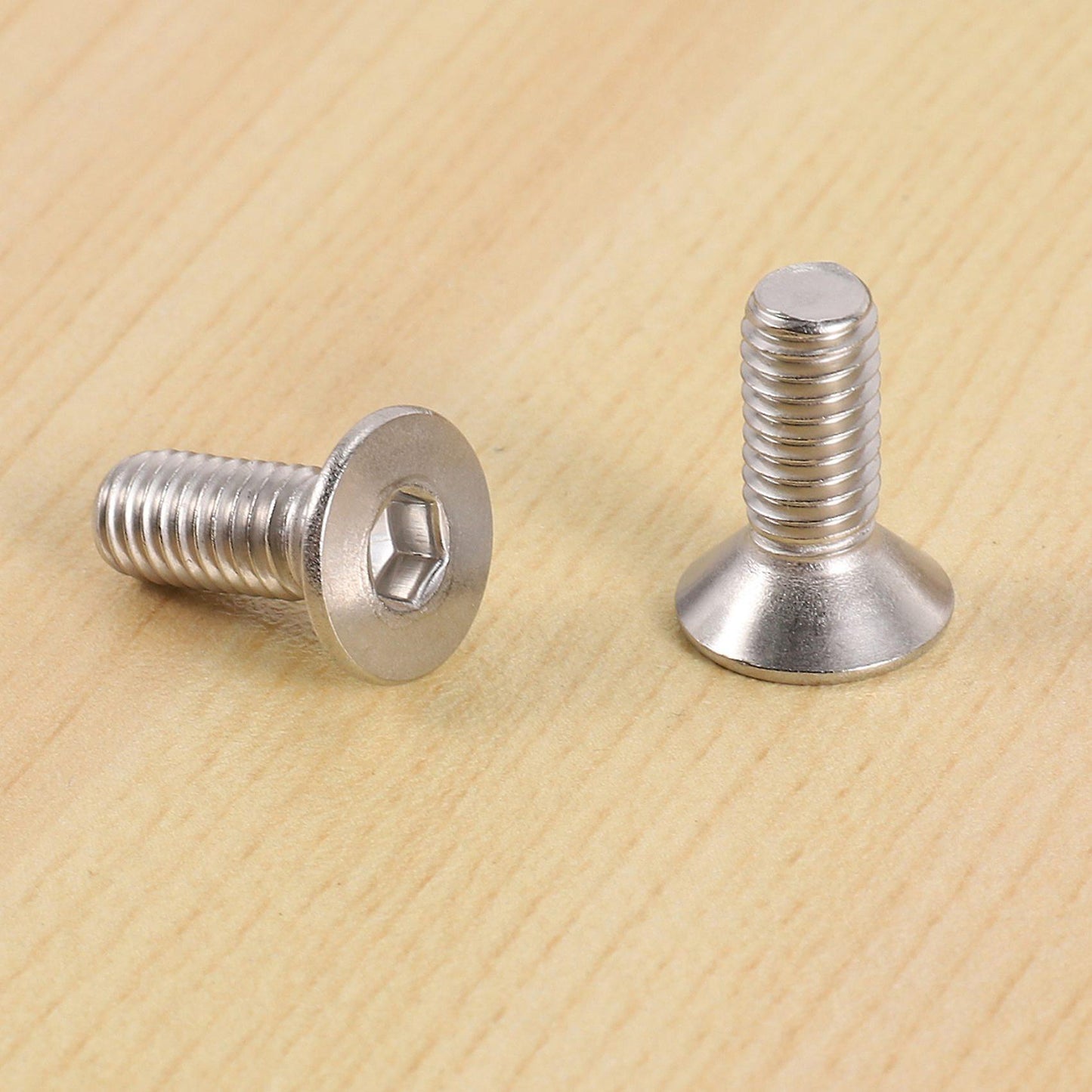 M6 X 16mm Metric Hex Socket Countersunk Flat Head Screw Bolts 20pcs