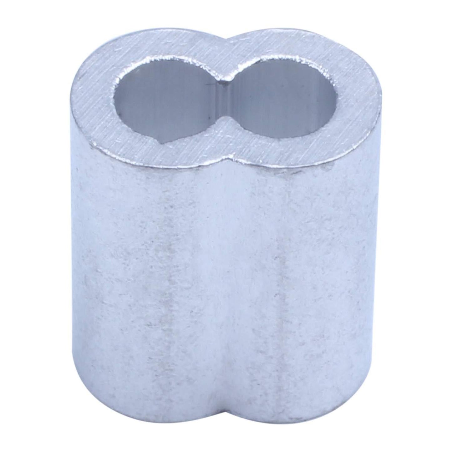 50x Aluminum Crimping Loop Sleeve for 4mm Diameter Wire Rope Cable