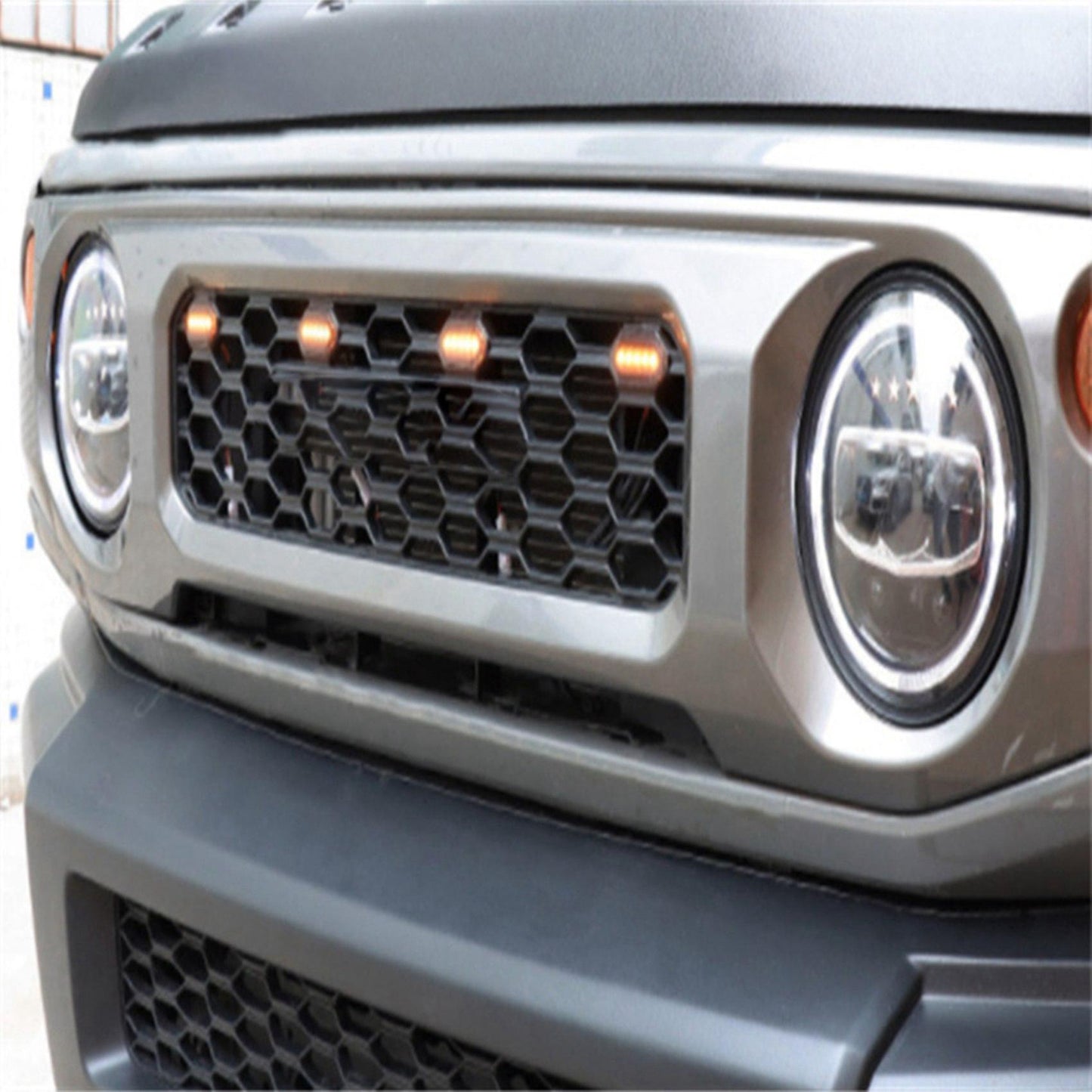 Led Front Grille Lights for Jimny Jb64 Jb74 2019 -2021 High Version