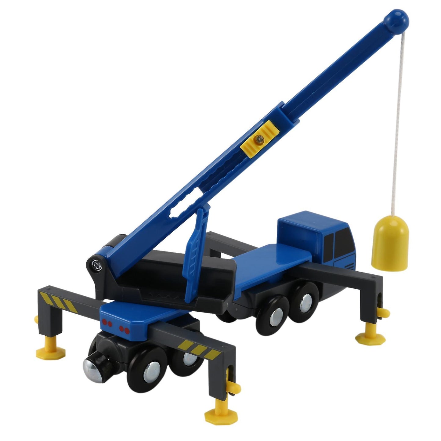 Crane Truck Vheicles Kids Toy Compatible with Wooden Tracks Railway