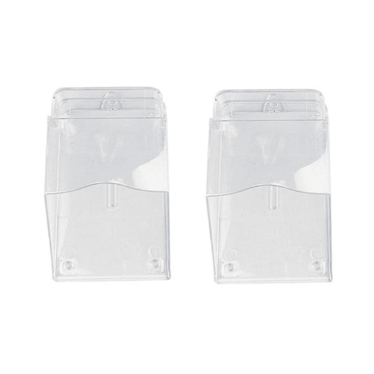 Access Control Rain Doorbell Transparent Protective Box Cover 2pc