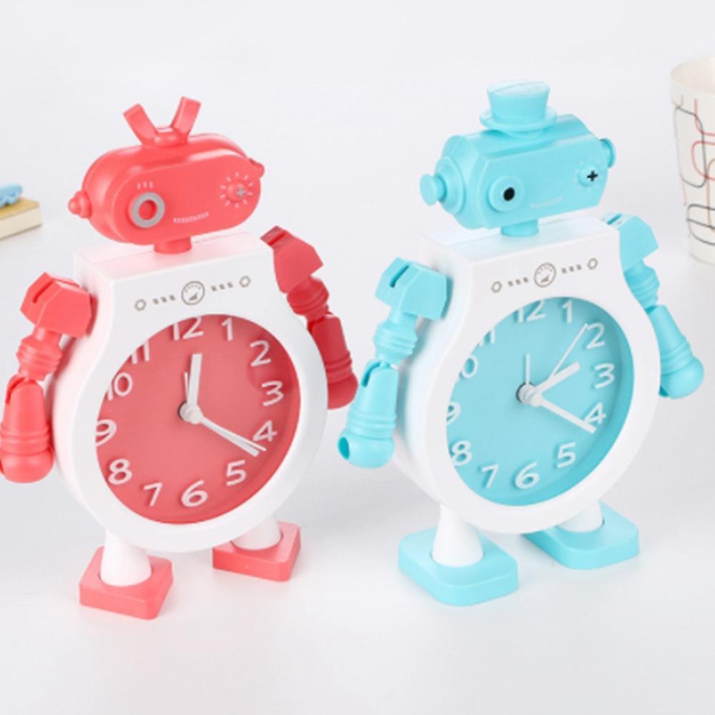 Bedroom Alarm Clock Cool Robot Gifts for Children Back to School B