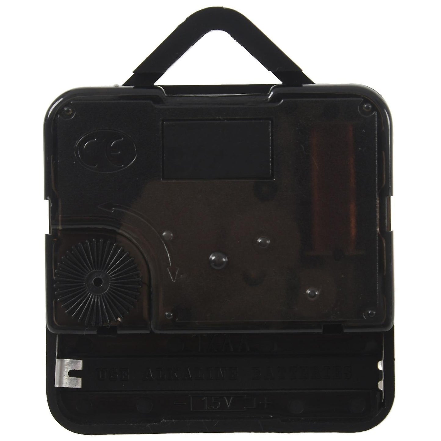 Quartz Clock Movement Mechanism Diy Repair Parts Black + Hands
