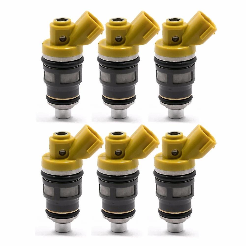 1001-87091 6x 650cc Fuel Injectors for Toyota Supra Jza70 1jzgte 1jz