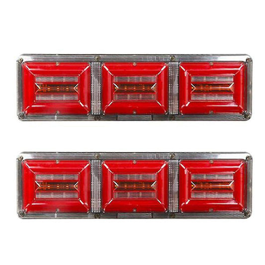 24v Car Truck Tail Light Dynamic Led Turn Signal Rear Brake Light