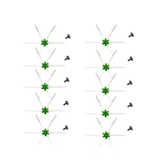 10 Pcs Rolling Side Brush for Irobot Roomba I7 E5 E6 Series Robot