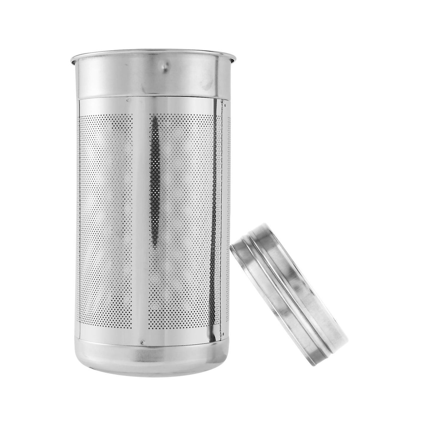 2x Tea Reusable Fine Mesh Tea Strainer Lid Filters Stainless Steel