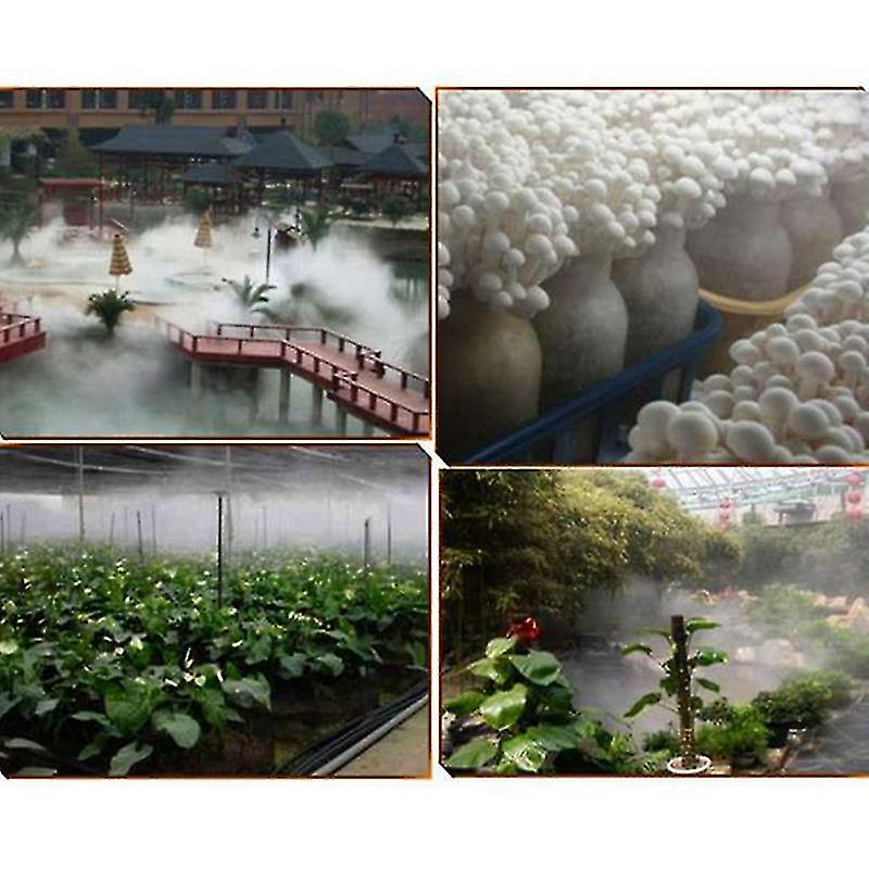 8 Head Mist Maker Ultrasonic Mist Fogger Stainless Steel Fogger