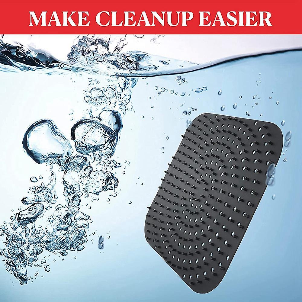 Air Fryer Pad Square 8.5inch Silicone Non-stick Air Fryer Pad