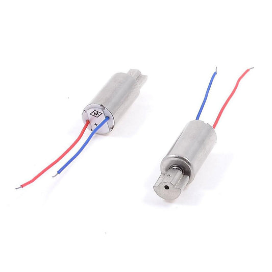 2pcs 6mm X 12mm Mini Coreless Vibration Motor for Aircraft Toy