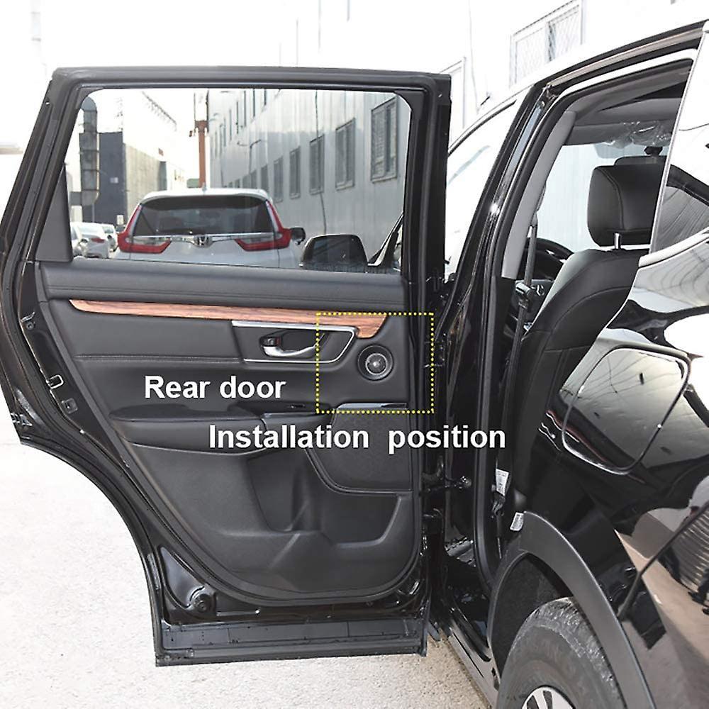 For Honda Crv Peach Wood Grain Style Rear Door Loud Speaker Cover 2pc