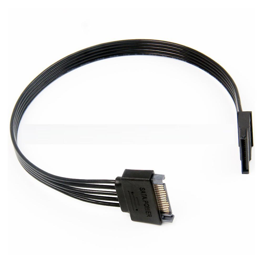 1pcs Sata Power Extension Cable,15 Pin Sata Male to Female Extender