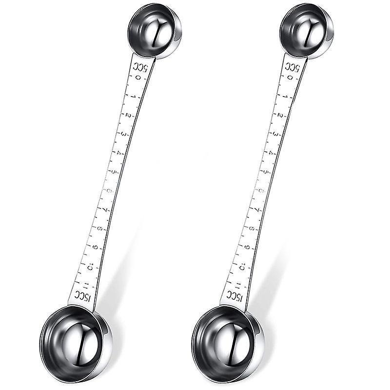 Coffee Scoops with Tick Mark, Tablespoon and Teaspoon for Coffee